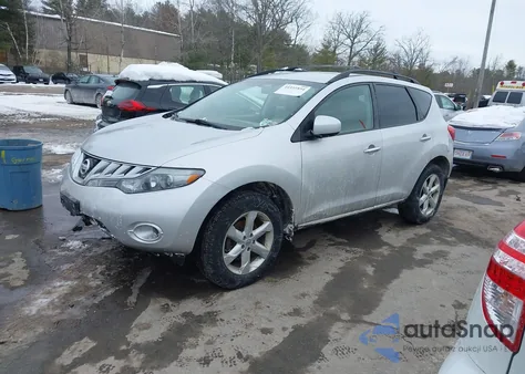 2009 Nissan Murano S z USA, uszkodzony, nr VIN JN8AZ18W59W200959